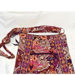 Vera Bradley Safari Sunset Hipster Trendy Crossbody Shoulder Bag Purse